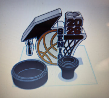 Senior-Basketball and Cap Lamp Base File only