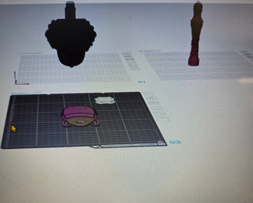 Scan & Pay Wand Girl with hat File Only