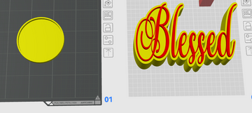 Blessed Candle Holder (3D file only)