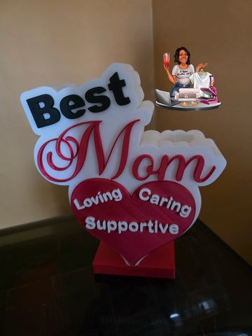Best Mom Flower Vase (Actual Product)